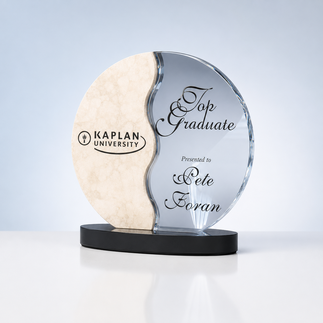 Crystal & Stone Circular Recognition Award