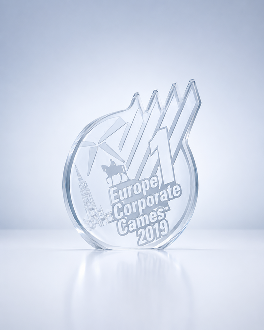 Custom Shape Crystal Event Award