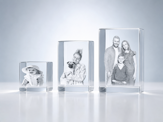 3D Photo Crystal Portrait Blocks